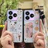 Cute Anti-dust Phone Case For ZTE Blade V60 Design/Axon 60 Lite Soft case Fashion Design Protective Waterproof Lanyard
