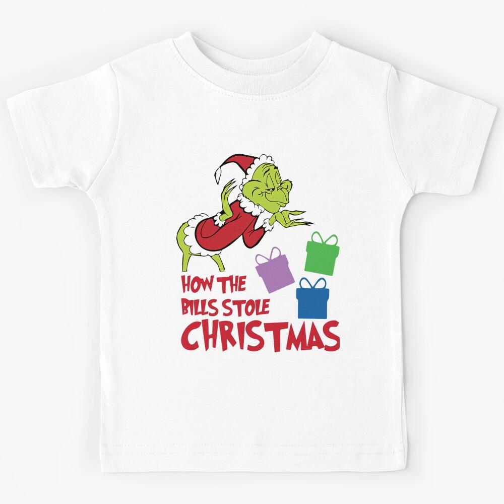 Grinch – Funny Christmas Parody Cartoon Illustration Kids T-Shirt 170
