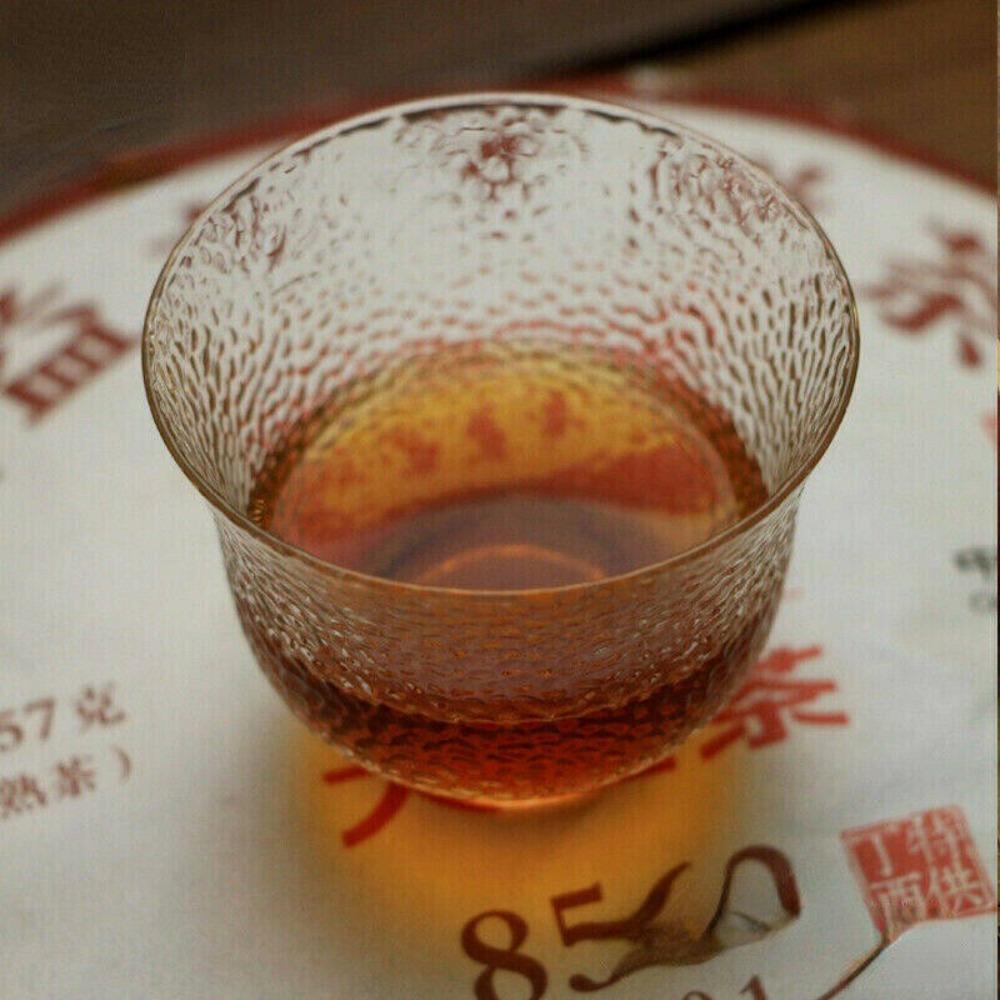 8562 2017 TAETEA Pu-erh MengHai Dayi Ripe Shu Puer Tea Cake 357g 1701