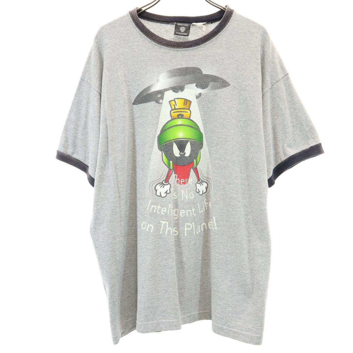 

МАГАЗИН WARNER BROS STUDIO 90-х годов Сделано в США Старые Looney Tunes Марвин Марсианин Футболка с коротким рукавом мужская Б/У