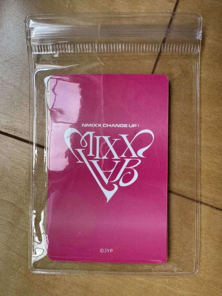 [USED] Enmix NMIXX VVIP VIP Upgrade Trading Card