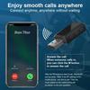 1/2pcs FM02 USB Car FM Transmitter and Receiver Bluetooth 5.3 Handsfree Call Car Kit Auto Wireless Audio Car Adapter Accessories