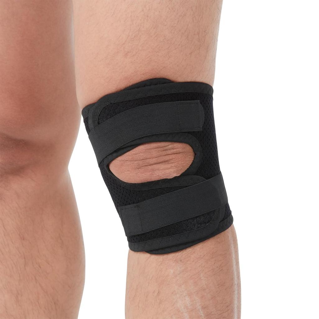 Knee Open 1 Made in Knee Protection for Hiking D&M Support, Mountaineering, Type, Medium, Black, Ambidextrous, Piece, Japan, WK-800, Taro,