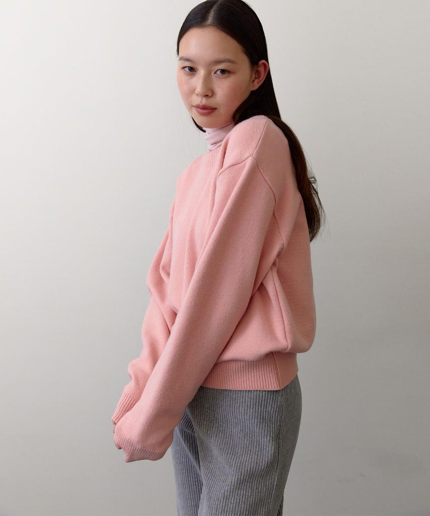 38COMEONCOMMON Classic Crewneck Knit (Light Pink)
