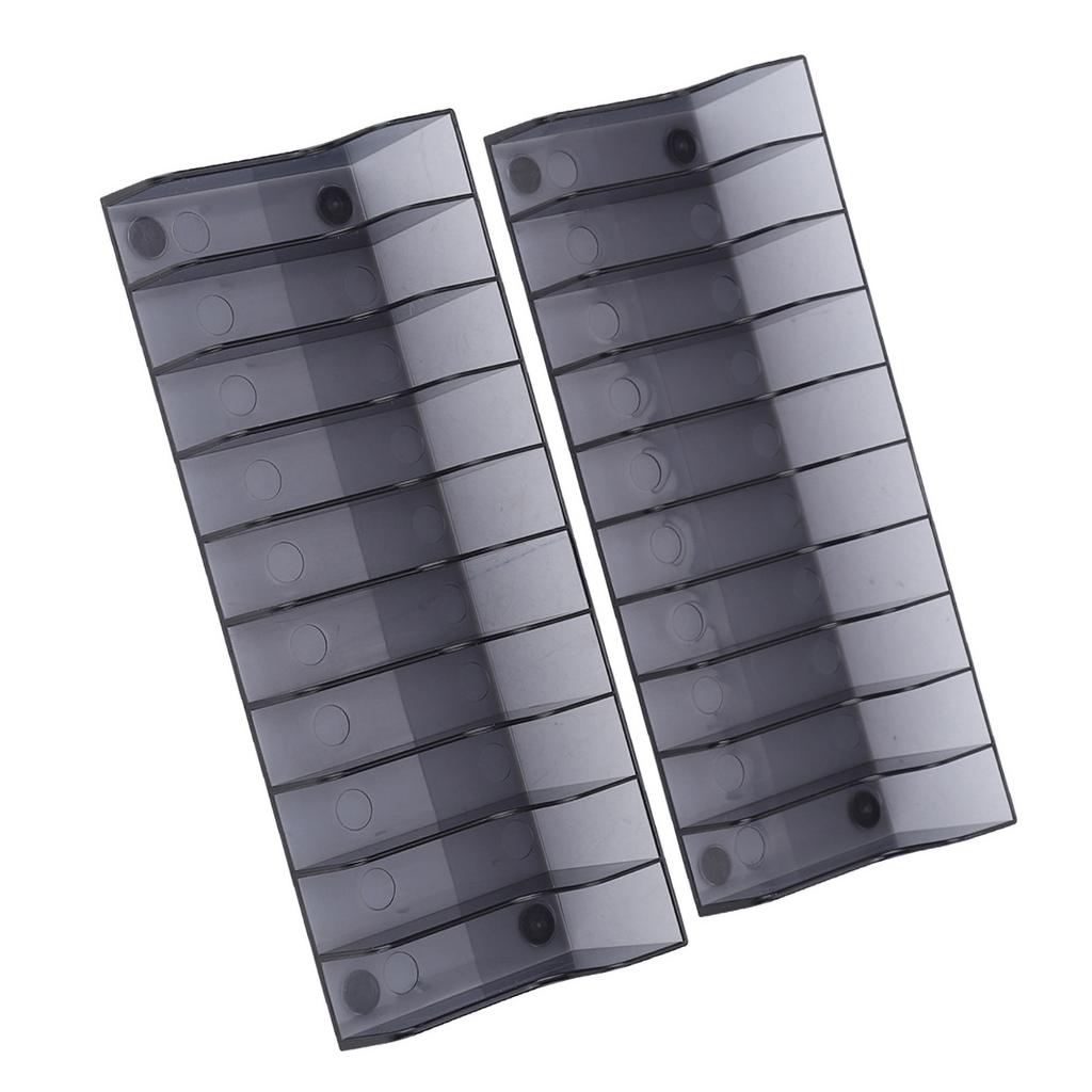 2 PCS Large Capacity Game Card Box Game CD Storage Stand Holder Bracket for PS4 SLIM PRO