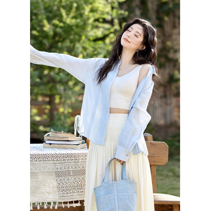 Women s Designer Loose Fit Lapel Shirt S