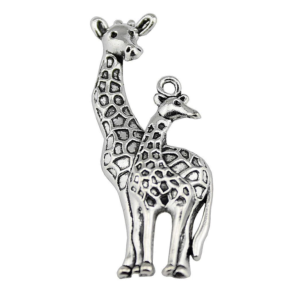 Bear Pendants Metal Animal Charms Panda For DIY Bracelet Necklace Earrings Accessories
