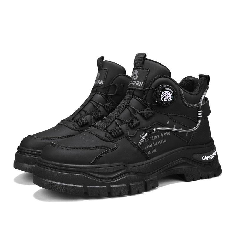 Winter new high-top shoes Martin leather boots casual locomotive boots labor insurance shoes 39