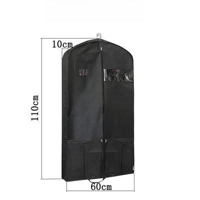 Bolsas de Polvo para Ropa No Tejidas con Tejido de Malla Cubiertas para Ropa para Almacenamiento en Viajes - Transpirables Ligeras Reutilizables