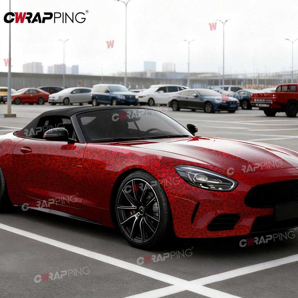 Lesklá kovaná uhlíková vlákna Samolepka na auto Samolepicí fólie Příslušenství Auto Polepovací nástroje Motocyklové Vinyly Auto Vinylová Fólie Polepy