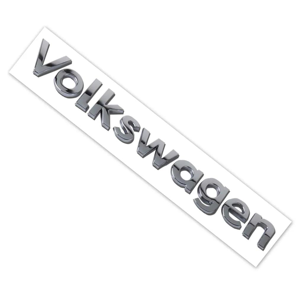 

2025 Hot Car Styling Body Tail Trunk Decoration ABS Sticker Emblem For Volkswagen VW R GTI Beetle Jetta Golf Passat Polo Touareg 1pcs