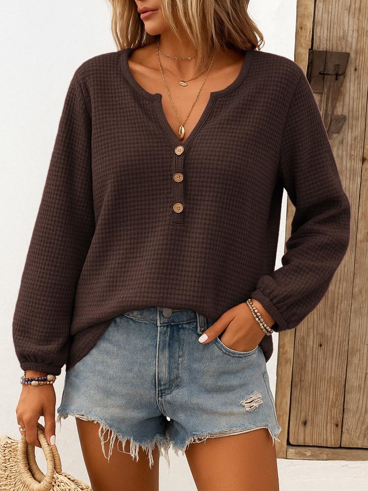 

Casual V-Neck Drawstring Long Sleeve Loose Pullover Mesh Fabric Multi-Coloured Womens Sweatshirt Trendy Style Comfortable for Daily Outfits XXXL