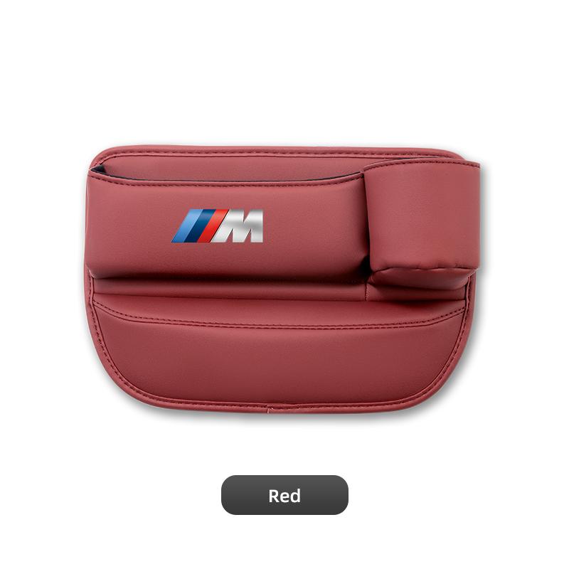 Bilbarnstols sprickfyllning förvaringshållare interiörtillbehör för BMW Performance F25 F26 F15 F16 E90 E91 E92 E60 E84 G22 G32 F13