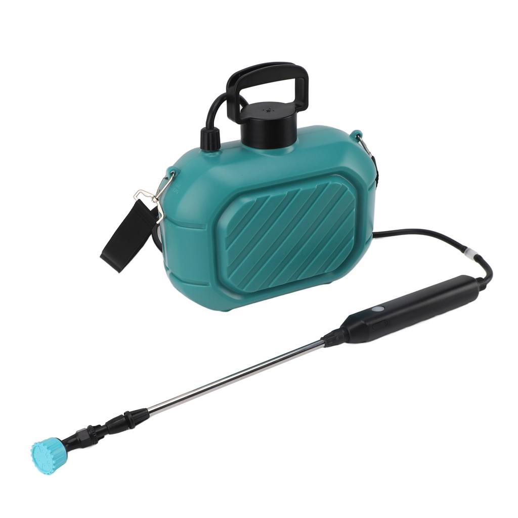 Battery Powered Sprayer 5L Rechargeable Portable Electric Garden Sprayer with Telescopic Wand and Shoulder Strap for Home Lawn