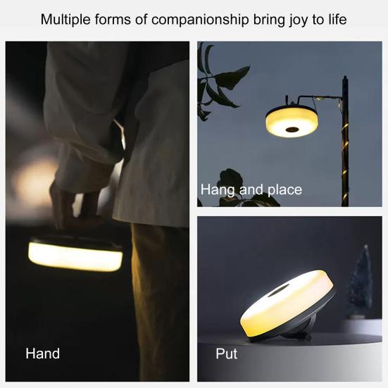 Camping String Light IP67 Waterproof Flexible Multiple Lighting Modes Rechargeable Tent Fairy String Light Outdoor Decor