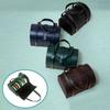 Dustproof Bracelet Storage Bag PU Leather Bracelet Carrying Case Jewelry Storage