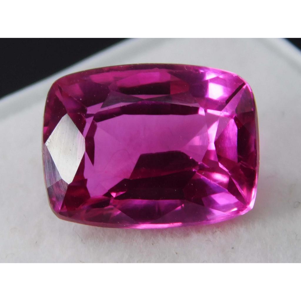 Natural Pink Ruby 9.56 Carat A++ Quality Cushion Cut Loose Gemstone CERTIFIED A-1273