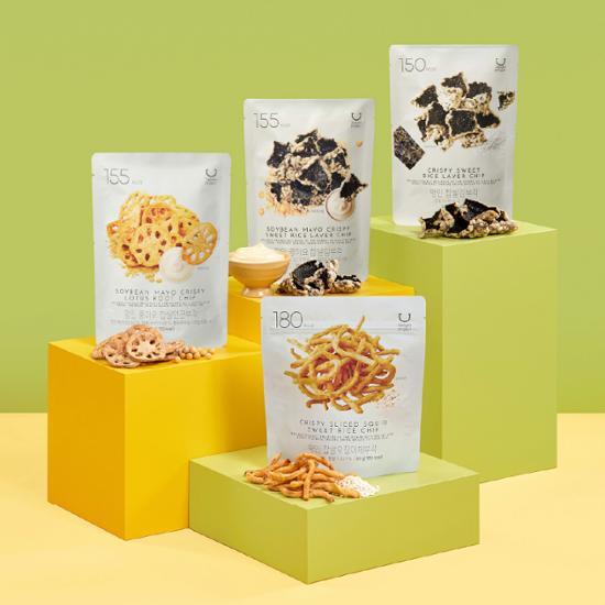 Delight Project Master Bugak 4 предмета/набор, выберите 1, корейские закуски Soybean mayo lotus root bugak