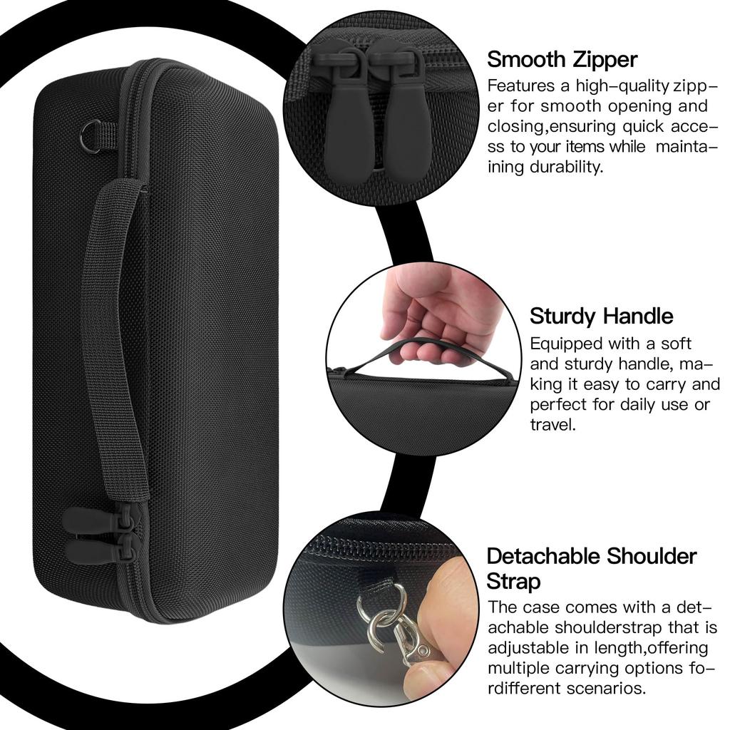 (Case Only) SoundLink Plus Portable Bluetooth Speaker, Wireless, Outdoor Storage Case, Black - co2CREA