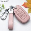 Leather Car Smart Key Cover Case Holder Protection For Hyundai Tucson Mistra Ix25 Ix35 I20 I30 I40 Hb20 Tm