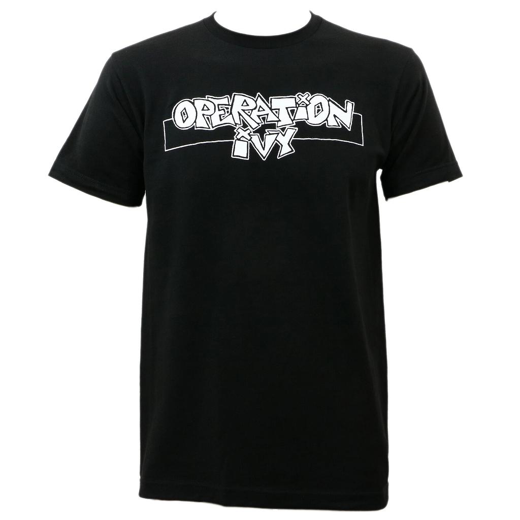 Authentisches OPERATION IVY Logo Ska Punk Slim-Fit T-Shirt S NEU