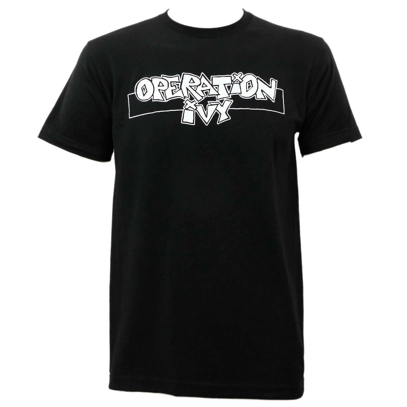 Authentic OPERATION IVY Logo Ska Punk Slim-Fit T-Shirt S NEW 4XL