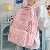Schultasche Koreanische Version ins Hochwertiger Rucksack Mittelschule College-Student Schultasche Lässiger kleiner frischer süßer Rucksack mit großem Fassungsvermögen