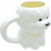 Cute Die-Cut Bichon Frise Mug, Animal Design, Dog, Approx. 340ml