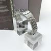 22mm Doppeldruck-Sicherheitsverschluss Edelstahl-Uhrenarmband für Casio EF-524