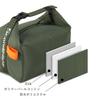 SEPWIK Lunch Insulated and Thermal Lunch Large Tote Bag for Outdoor Green Bag, Bag, Capacity, Stylish, Water-Repellent, Foldable, Activities, Camping,