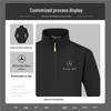 Men's Waterproof Windproof Mountaineering Jacket with Custom Logo Print - Durable Workwear for Companies and Groups