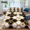 Luxury 3D Belts And Chains Print 2/3Pcs Soft Duvet Cover And Pillowcase Queen And King Eu/Us/Au Size Kids Bedding Sets