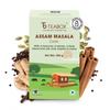 Caja de té Fresco y Fuerte Assam Masala Chai | Fuerte Assam CTC enriquecido con Cardamomo, Canela, Clavo, Jengibre, Pimienta Negra | 250 Gramos