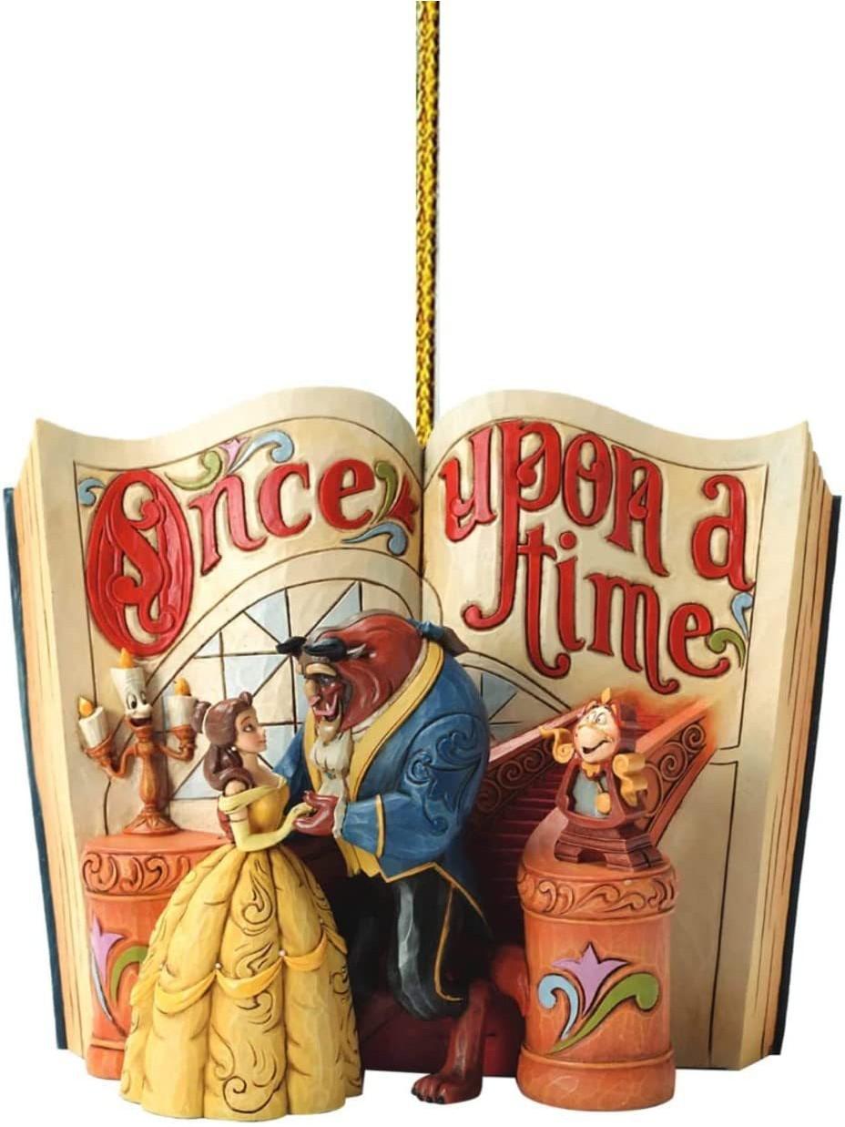 Beautiful Princess And Beast Acrylic Cartoon Christmas Tree Ornament For Parties 11