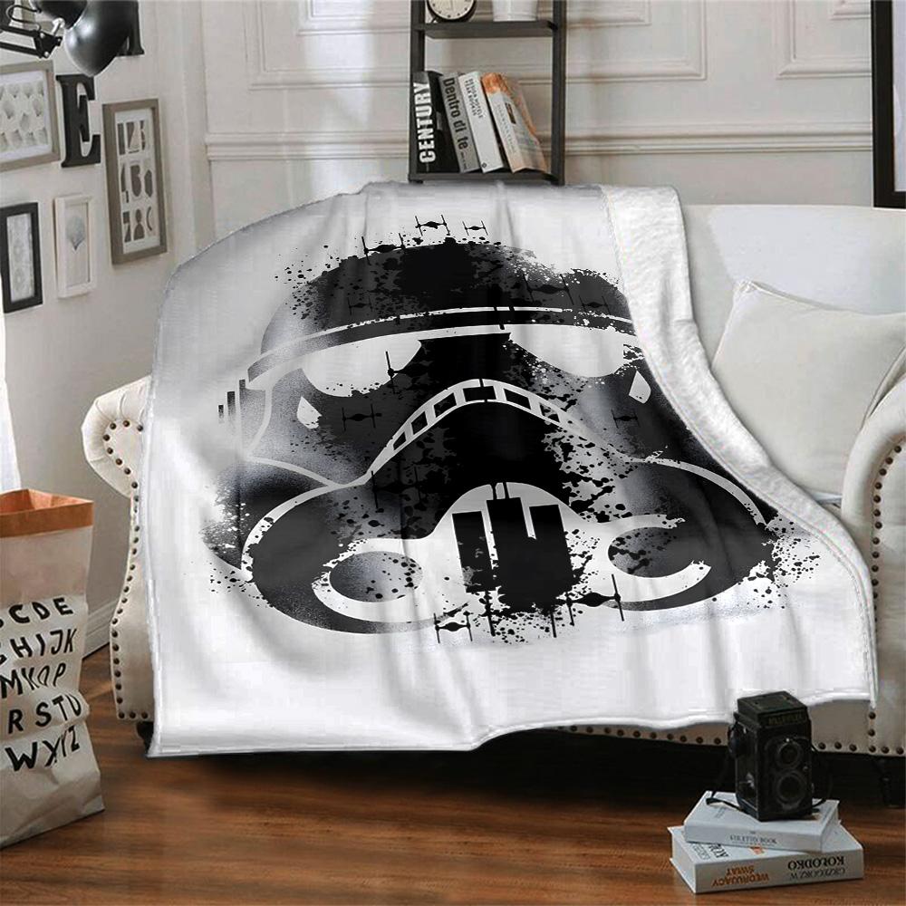 Star Wars Blanket Soft Warm Cozy Perfect for Livingroom Picnics Office Chair for All Seasons Stylish Decor Ideal Gift for Friends Family Couples Picni