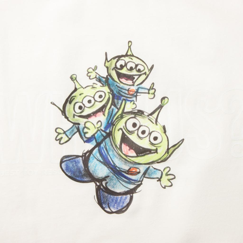 Li Ning X Disney Toy Story Series American Casual Simple Print Quick-Dry Comfortable Breathable Round Neck Short Sleeve T-Shirt Men Tops AHSV685-1