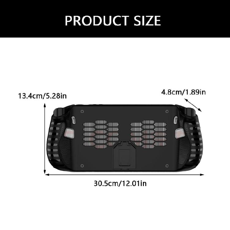 Consoles Scratchproof Shell Gaming Accessory Protective Back Cover Case with Kickstand for Legion Go S Gamepad Shell