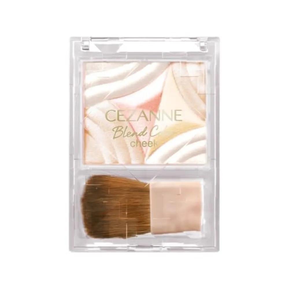 CEZANNE Набор из 4-х румян Blend Color Cheek Blusher H1 Pale Highlight 4-piece set
