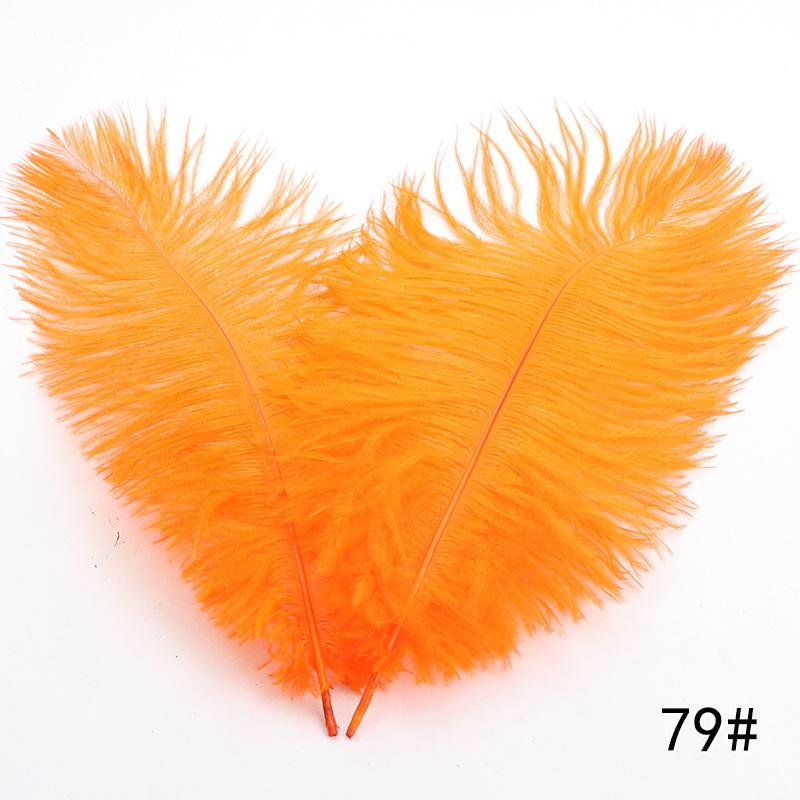 High Quality Ostrich Hair 35-40Cm Multi-Colored Decorative Feathers, Stage Room Flower Arrangement Feathers