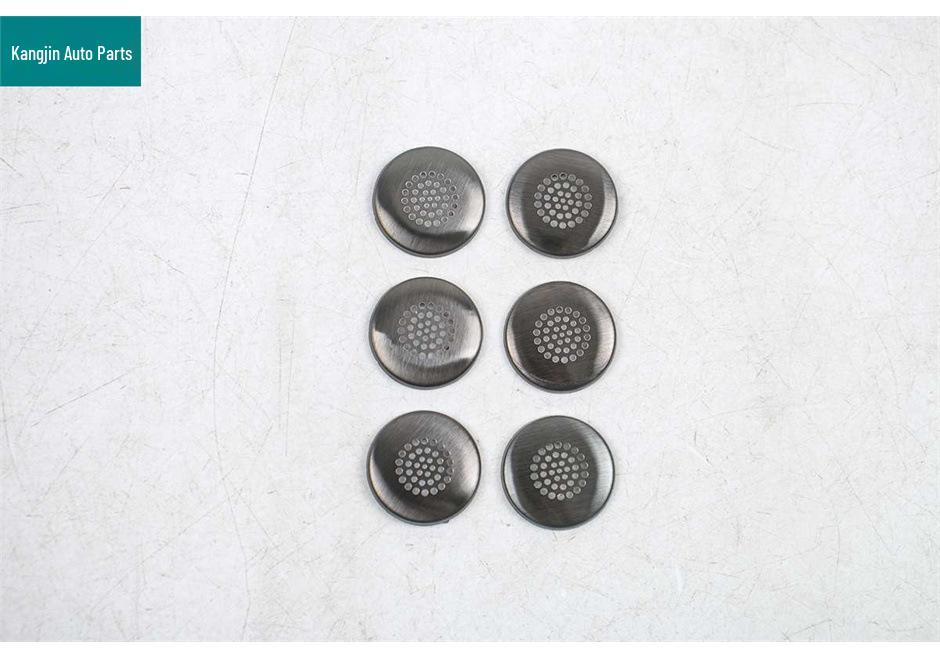 Geely 25 Galaxy M9 Black Titanium Interior Speaker Grille Set (4-door, Front & Center Panels)