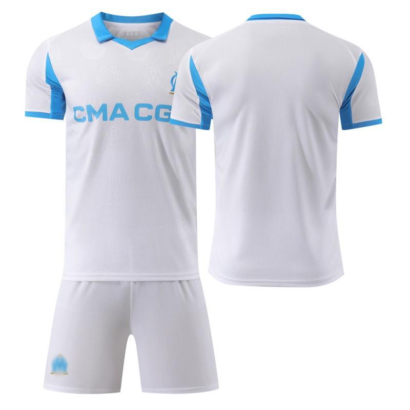 Football Uniform 2526 Ligue 1 Marseille Home No. 10 Greenwood Jersey Adult Children s Training 22