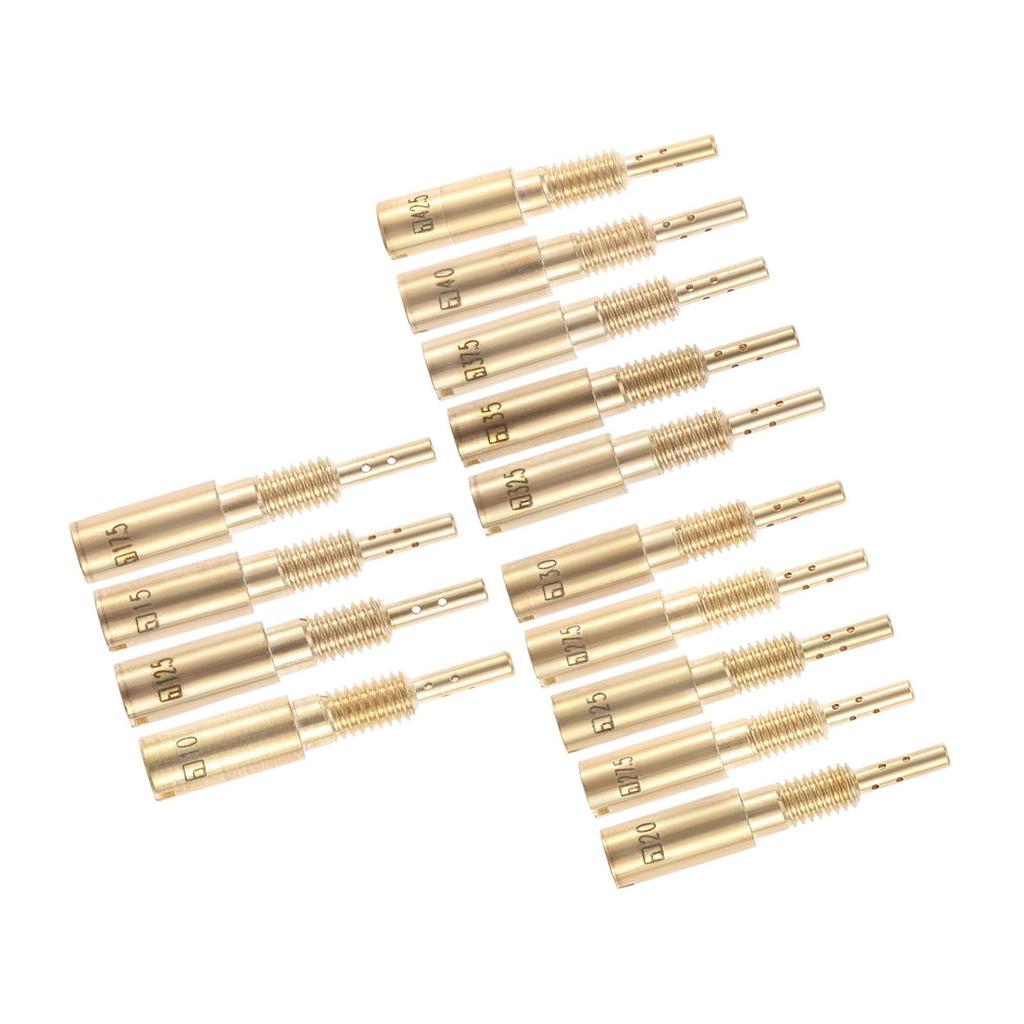 SURIEEN Pilot Jets Pilot Jet Set for Motorcycle Compatible with #10, #12.5, #15, #17.5, #20, #22.5, #25, #27.5, #30, #32.5, #35, #37.5, #40, #42.5