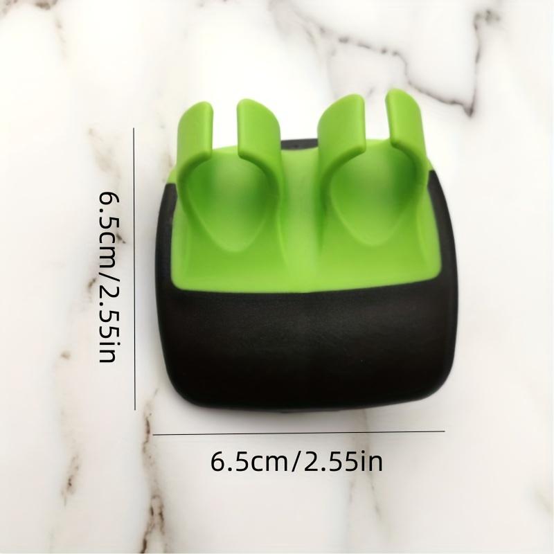Stainless Steel Handheld Vegetable Peeler with Rubber Finger Grip Comfortable Palm Peeler Suitable for Carrots