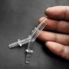 5Pcs Y-Shaped Reducing Fish Tank Aerator Pump Acrylic Adapter Transparent Aquarium Parts Drop Shipping Joint Accessories