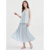 [Shop  ] Women S VAcAtion Look A Line SleeveleSS Long Skirt Setup nAru wSet 2125   SorA