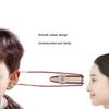 2pcs LED Light Ear Spoon with Tweezers Portable Luminous Light Ear Pick Cleaner Red for Kids Adults