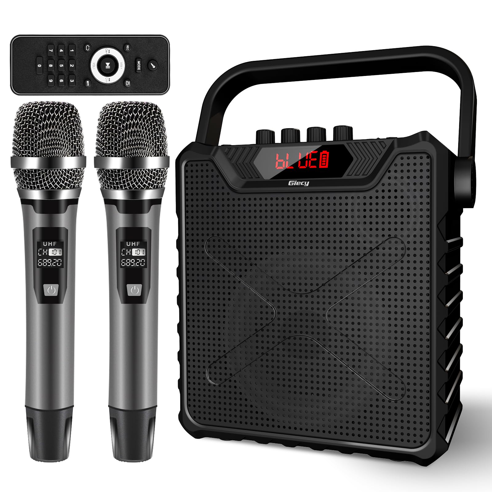 Giecy Skaļrunis ar 2 bezvadu Bluetooth