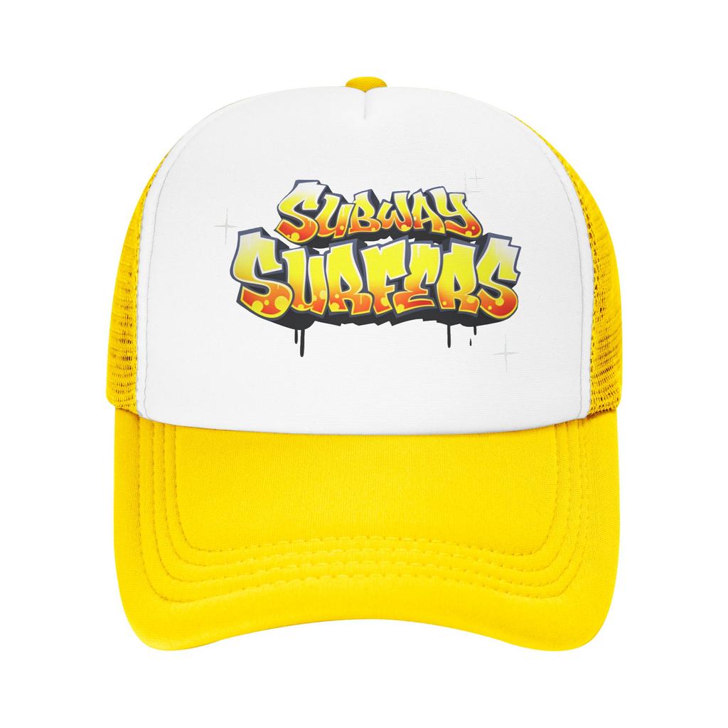 Summer Sun Hats Subway Surfers Logo Baseball Cap Sun Game Wholesale Custom Logo Trucker Hat WoUnisex Unisex Hippie Baseball Caps
