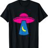 Funny UFO Ovni Abduction of a Banana Flying Saucer Beam T-Shirt