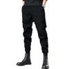 Winter Velvet Overalls Men's Loose Large Size Tied Feet Casual Wear-resistant Trend Versatile Pocket Pants
